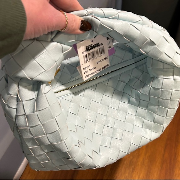 Bottega Veneta mini Jodie in washed teal